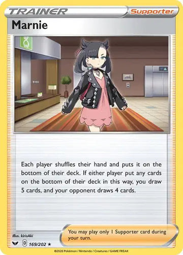Sword & Shield Base set 169/202 Marnie