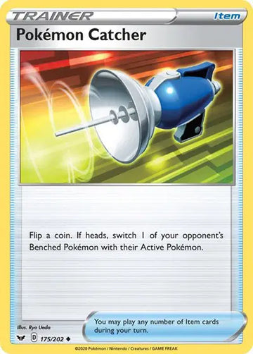 Sword & Shield Base set 175/202 Pokemon Catcher