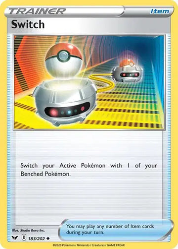 Sword & Shield Base set 183/202 Switch