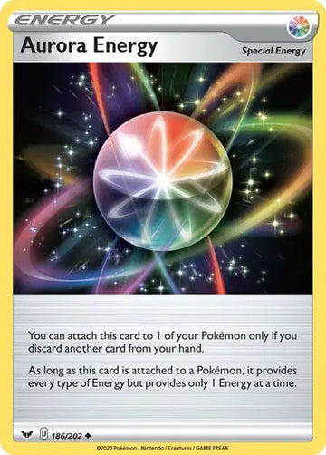 Sword & Shield Base set 186/202 Aurora Energy