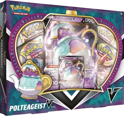 Sword & Shield Rebel Clash Polteageist V Box