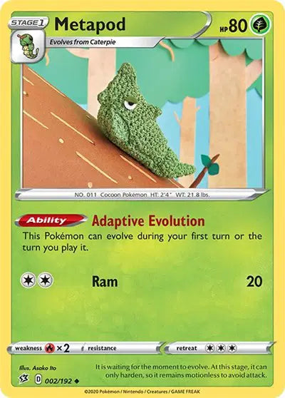 REBEL CLASH 002/192 Metapod