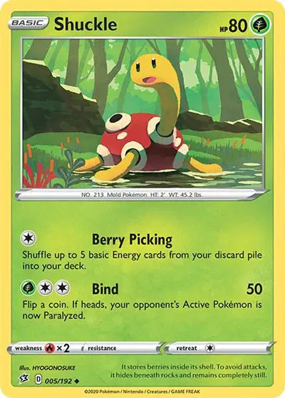 Sword & Shield Rebel Clash 005/192 Shuckle