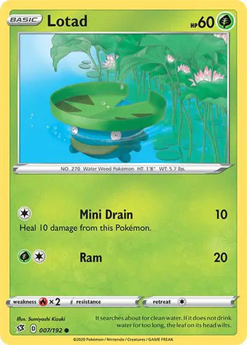REBEL CLASH 007/192 Lotad