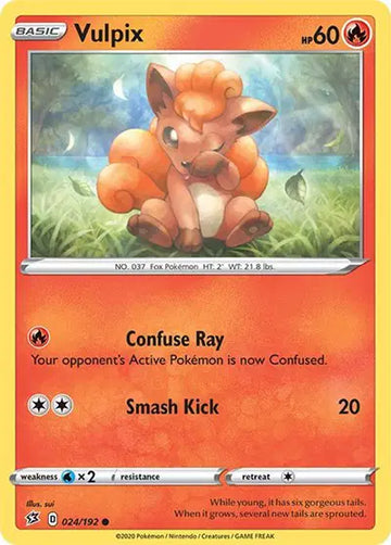 Rebel Clash 024/192 Vulpix