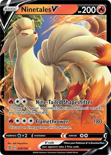 Rebel Clash 026/192 Ninetales V