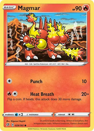 REBEL CLASH 029/192 Magmar
