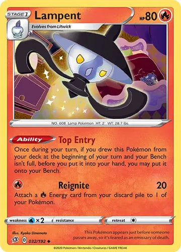 REBEL CLASH 032/192 Lampent