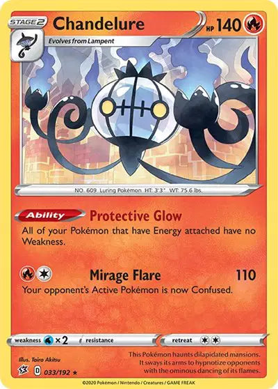 Rebel Clash  033/192 Chandelure