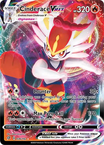 Rebel Clash 036/192 Cinderace VMAX