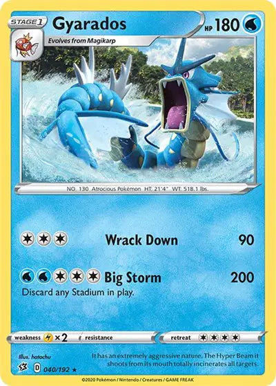 Rebel Clash 040/192 Gyarados