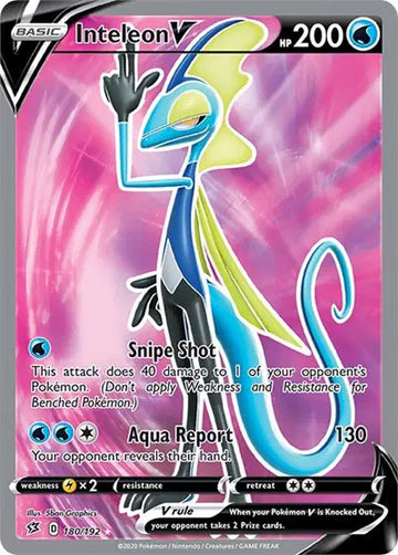 REBEL CLASH 180/192 Inteleon V (Full Art)