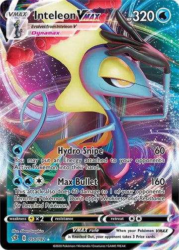Rebel Clash 050/192 Inteleon VMAX