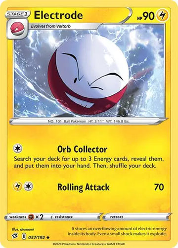 Sword & Shield Rebel Clash 057/192 Electrode