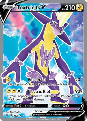 REBEL CLASH 182/192 Toxtricity V (Full Art)