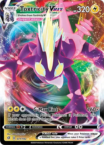 Rebel Clash 071/192 Toxtricity VMAX