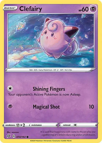 Rebel Clash 074/192 Clefairy