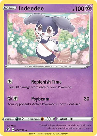 Sword & Shield Rebel Clash  088/192 Indeedee