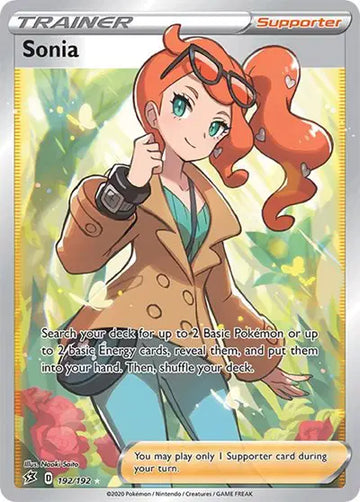 Rebel Clash 192/192 Sonia (Full Art)