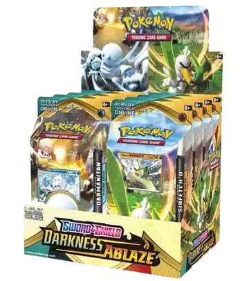 Sword & Shield Darkness Ablaze Darkness Ablaze Theme Deck Display
