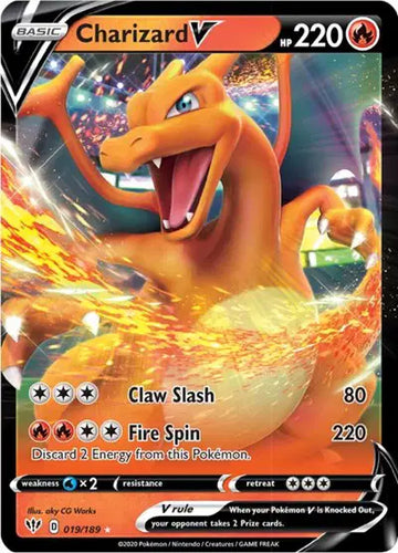 Sword & Shield Darkness Ablaze 019/189 Charizard V