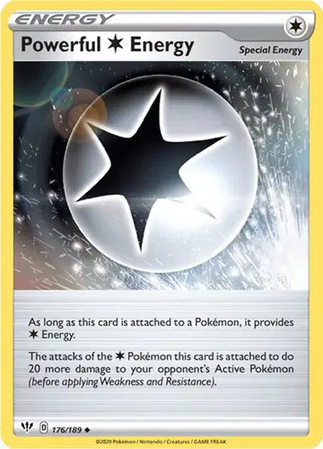 Sword & Shield Darkness Ablaze 176/189 Powerful C Energy