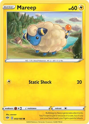 Sword & Shield Darkness Ablaze 055/189 Mareep
