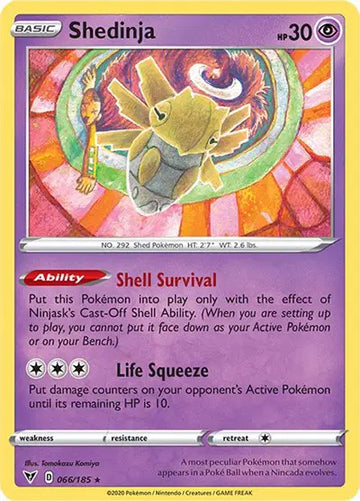 Sword & Shield Vivid Voltage 066/185 Shedinja