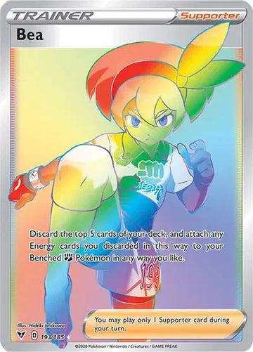 Sword & Shield Vivid Voltage 193/185 Bea (Secret)