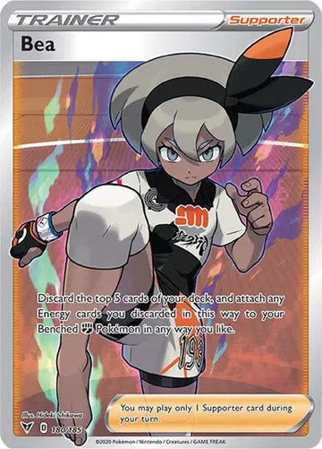 Sword & Shield Vivid Voltage 180/185 Bea (Full Art)