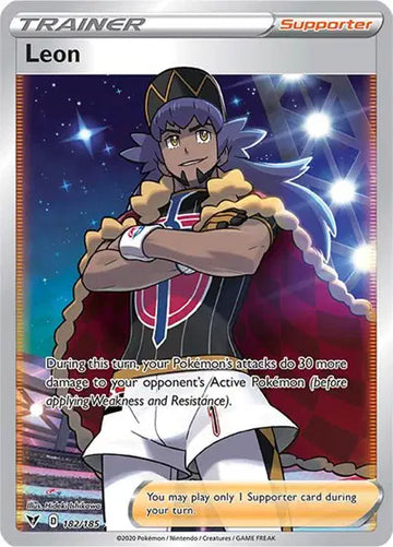 Sword & Shield Vivid Voltage 182/185 Leon (Full Art)