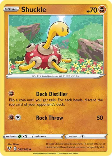 Sword & Shield Vivid Voltage 085/185 Shuckle