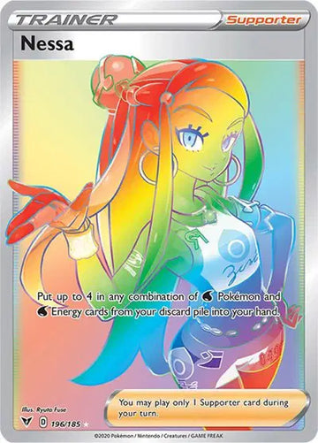 Sword & Shield Vivid Voltage 196/185 Nessa (Secret)