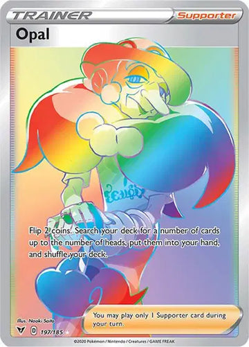 Sword & Shield Vivid Voltage 197/185 Opal (Secret)