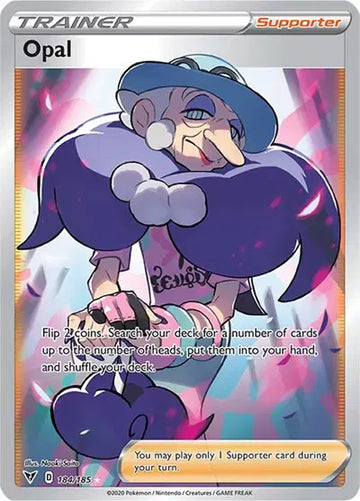 Sword & Shield Vivid Voltage 184/185 Opal (Full Art)