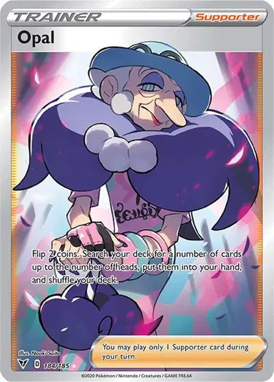 Sword & Shield Vivid Voltage 184/185 Opal (Full Art)