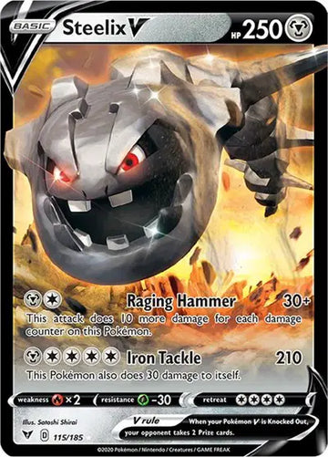 Sword & Shield Vivid Voltage 115/185 Steelix V