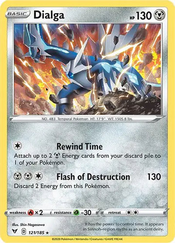 Sword & Shield Vivid Voltage 121/185 Dialga