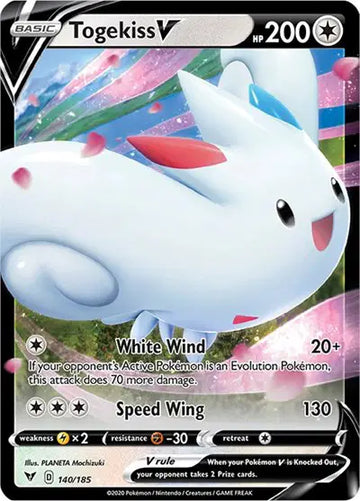 Sword & Shield Vivid Voltage 140/185 Togekiss V