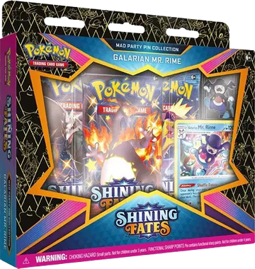 Sword & Shield Shining Fates Shining Fates Mad Party Pin Collection [Galarian Mr. Rime]