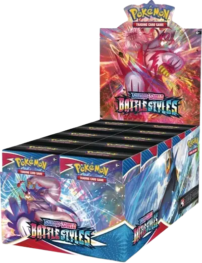 Sword & Shield Battle Styles Battle Styles Build & Battle Box Display