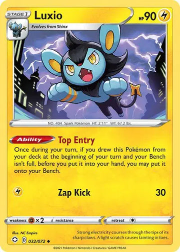 Shining Fates 032/072 Luxio