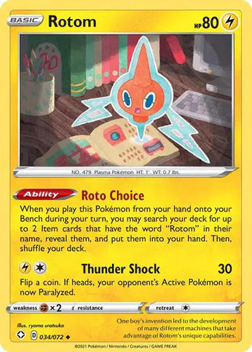 Shining Fates 034/072 Rotom
