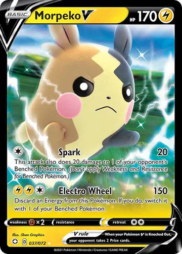 Shining Fates 037/072 Morpeko V