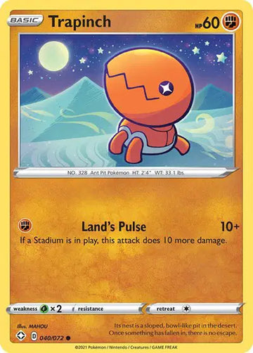 Shining Fates 040/072 Trapinch