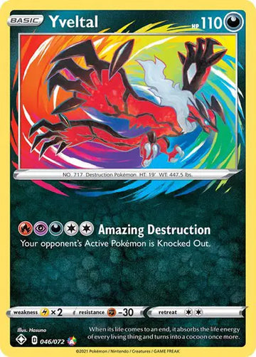 Shining Fates 046/072 Yveltal
