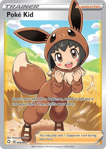 Shining Fates 070/072 Poke Kid (Full Art)