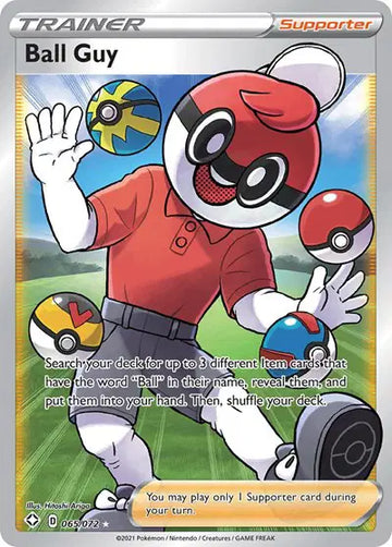 Shining Fates 065/072 Ball Guy (Full Art)