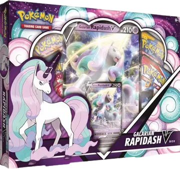 Sword & Shield Battle Styles Galarian Rapidash V Box