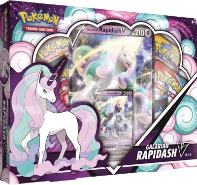 Sword & Shield Battle Styles Galarian Rapidash V Box